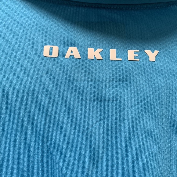 Men’s Oakley Polo Golf Shirt in Blue Size Large - Picture 5 of 8
